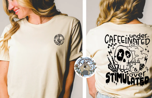 Under Caffeinated with pocket accent